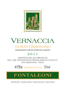 Fontaleoni-Vernaccia-Label